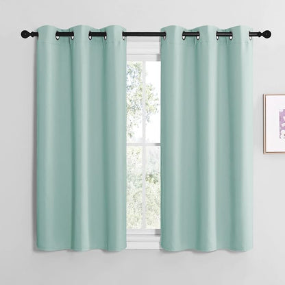 NICETOWN Aqua Blue Room Darkening Curtains by NICETOWN