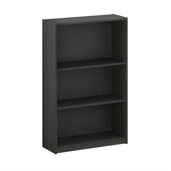 Furinno Jaya Book Shelf, 3-Tier Bookshelf, Standing Bookcase - Image 7