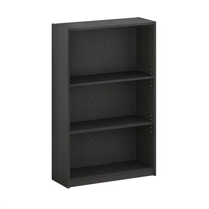 Furinno Jaya Book Shelf, 3-Tier Bookshelf, Standing Bookcase - Image 7