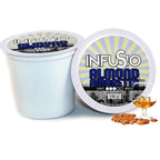 InfuSio Almond Amaretto Coffee pods, Single Serve Flavored Coffee Pods for Keurig K Cups Brewers - Premium Roasted 96 count