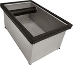 Rattleware Stainless Steel Knock Box | Heavy-Duty Espresso Grounds Container, Welded Bar, Durable and Efficient for Baristas - Quality Coffee Preparation (9.25"x5.5"x4")