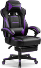 GTPLAYER Gaming Chair with Footrest, Big and Tall Game Chair 350lb Racing Style by GTPLAYER