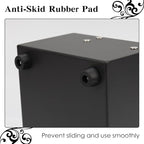 Espresso Knock Box, Stainless Steel Coffee Bag Container, With Steel Bracket And Noise Reducing Rubber Ring (M)