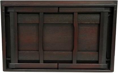 Red Lantern Rosewood Korean Tea Table - Image 3