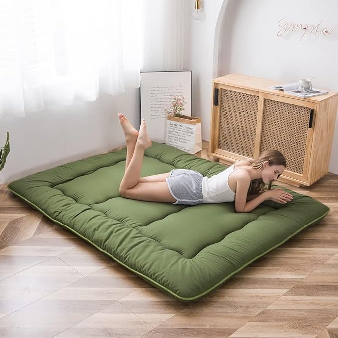 MAXYOYO Japanese Futon Mattress Twin Size Floor Mattress, Thicken Tatami Mat - Image 8