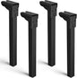 4 Pack 12" Folding Table Legs, Heavy Duty Metal Furniture Legs 12" Adjustable by Unknown