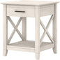 Bush Home End Table with Drawer, Nightstand with Storage, Living Room and by BushHome