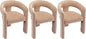 VESCASA Velvet Barrel Dining Chair by VESCASA