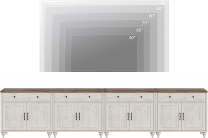 WAMPAT Large TV Stand for 100 inch TV - Image 4