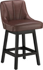 YaFiti Swivel Bar Stool 1 Pcs, 26 Inch Counter Height Bar Stools by YaFiti