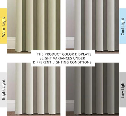 H.VERSAILTEX Blackout Patio Curtains 100 x 96 Inches - Image 3