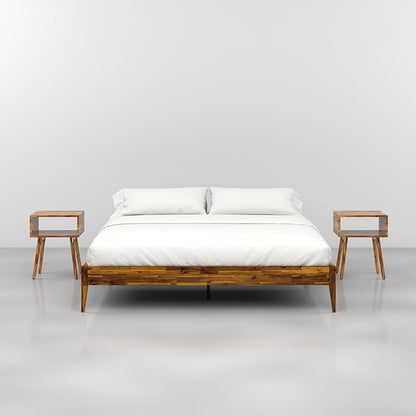 Bme Dinkee King Bed Frame Wood 15 Inch - Image 5
