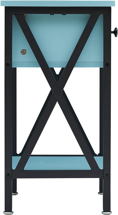 VECELO Nightstands Set of 2, Modern Bedside End Tables, Night Stands - Image 8