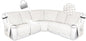 HDCAXKJ 100% Waterproof Reclining Sectional Couch Covers L Shape Recliner Sofa by HDCAXKJ
