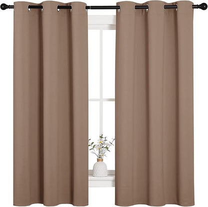 NICETOWN Window Treatment Thermal Insulated Solid Grommet Blackout - Image 2