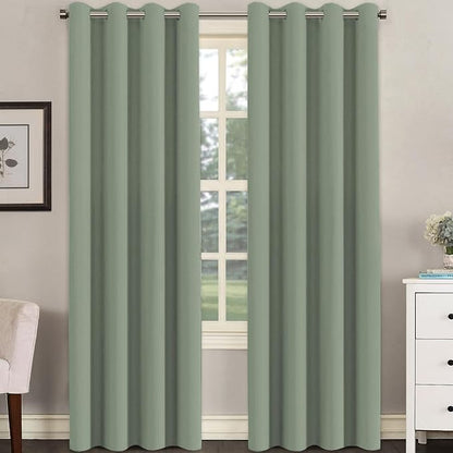 H.VERSAILTEX Blackout Curtain for Living Room Thermal Insulated Window by HVERSAILTEX