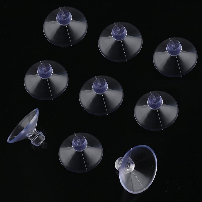 10 Pack Glass Tableholders - 18mm Rubber Suction Cups - Image 5