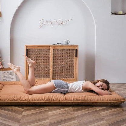MAXYOYO Japanese Floor Mattress Futon Mattress, Thicken Tatami Mat Sleeping Pad - Image 3