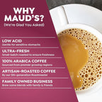 Maud's Decaf Coffee Pods Variety Pack, 80 ct, 9 Assorted Roasts & Flavors, Decaffeinated Medium Roast Coffee in Recyclable Single Serve Pods - 100% Arabica Coffee, Compatible with Keurig K Cups Maker