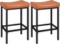HOOBRO Bar Stools, Counter Height Stools, Saddle Barstools by HOOBRO