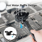 watchget Espresso Coffee Machine Cleaning Brush Espresso Group Head Cleaning Brush Detachable 360°Nylon Bristles Espresso Machine Cleaning Tool V2 51mm