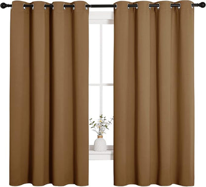 NICETOWN Sleek Blackout Curtains 68 inches Length - Image 2