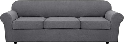 H.VERSAILTEX 4 Piece Stretch Sofa Covers by HVERSAILTEX