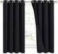 NICETOWN Complete 100% Blackout Curtains, Thermal Insulated Energy Efficiency by NICETOWN