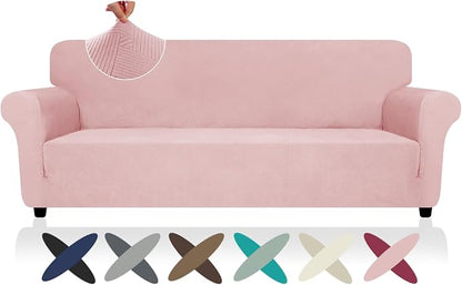 ZNSAYOTX Oversized Super Stretch Couch Cover, New Striped Sofa Covers by ZNSAYOTX