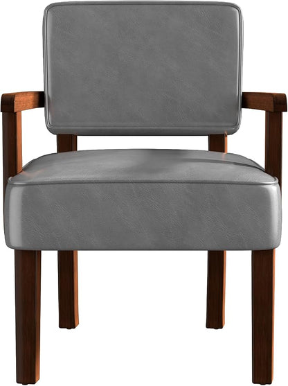 FAGAGA PU Leather Accent Chair, Oversized Living Room Chairs - Image 6