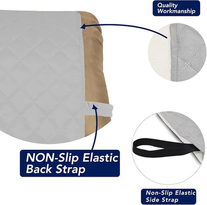 PureFit Reversible Recliner Chair Covers Couch Covers - Image 3