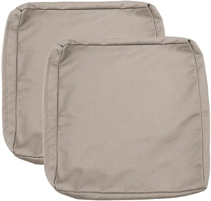 Sqodok Outdoor Cushion Covers 24x24 inch, Wicker Chair by Sqodok