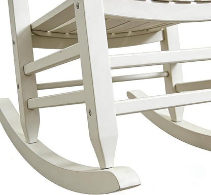 Oversized Outdoor Wooden Rocking Chair - Image 8