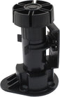 Jiozermi 4 Pack Black Plastic Cabinet Legs, Adjustable Furniture Feet by Jiozermi