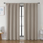 Simplebrand Ava Stone Blackout Curtains by Simplebrand