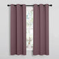 NICETOWN Bedroom Curtain Panels Blackout Draperies, 1 Pair, 34 by 63 inches by NICETOWN