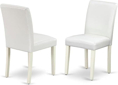 East West Furniture ABP2T64 Abbott Classic Parson Dining Chairs by EastWestFurniture
