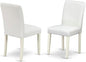East West Furniture ABP2T64 Abbott Classic Parson Dining Chairs by EastWestFurniture