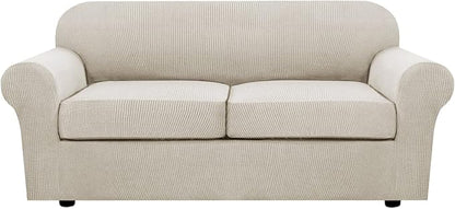 H.VERSAILTEX 3 Piece Stretch Sofa Covers by HVERSAILTEX