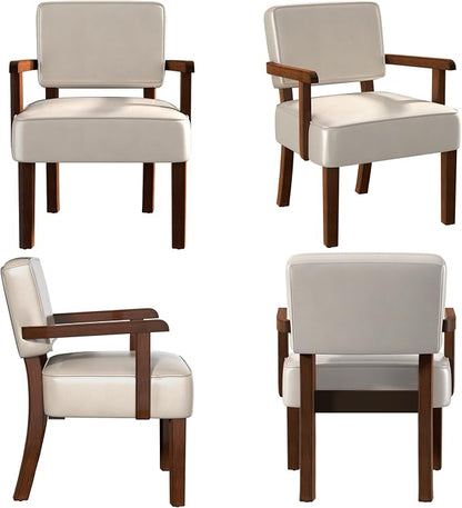 FAGAGA Accent Chair, PU Leather Chair - Image 6