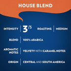 Lavazza Perfetto Ground Coffee Blend, Dark Roast, 20 Ounce, Value Pack, Caramel flavor with Dark and Velvety Texture, 100% Arabica