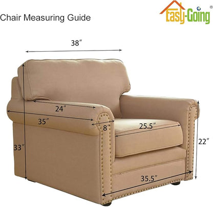 Easy-Going Stretch Chair Slipcover - Image 4