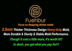 【300+ Design Optional】 Fuehbur Baby Highland Cow Car Freshies Silicone Mold - Air Freshie - Aroma Bead Freshener - Candle Soap Mould - Oven Safe