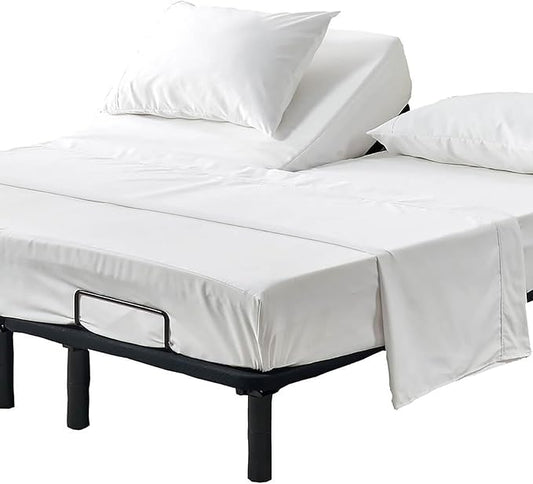 Kingnex 28-30 Split Top King Sheets Sets by Kingnex