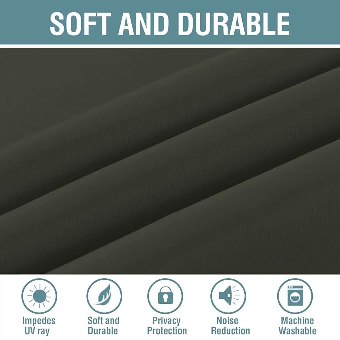 H.VERSAILTEX Blackout Curtain for Living Room Thermal Insulated Window - Image 4