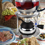 BLUEFIRE Butane Mini Burner for Tabletop Coffee Siphon Syphon/w Furnace Stand and Assembly Rack Ceramic Windproof Torch Head Portable Cooking Stove Espresso Maker Chafing Soup Tureens Fondue