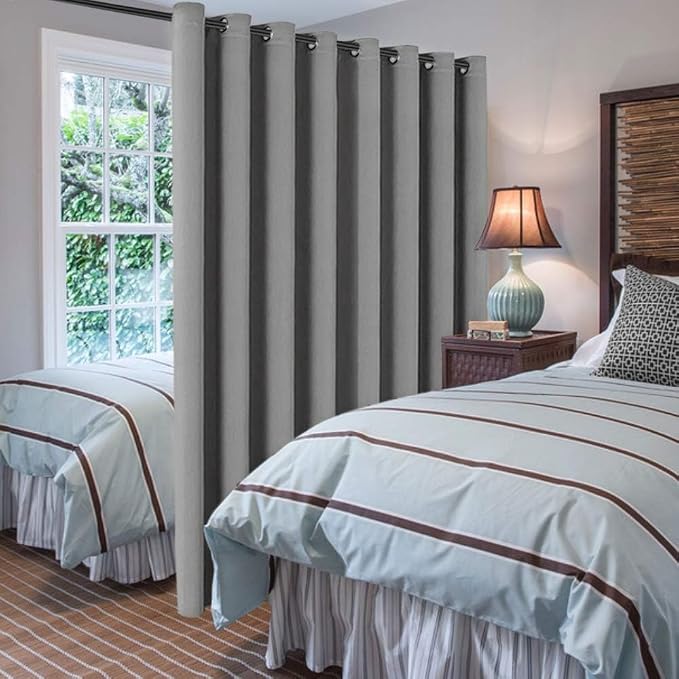 H.VERSAILTEX Blackout Patio Curtains 100 x 108 Inches - Image 2