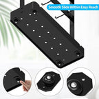 Coffee Mug Holder with 16 Movable Hooks, Metal Coffee Cup Holder for Countertop, 2 Tier Mug Rack with Storage Shelf for Kitchen Office Coffee Mug Rack