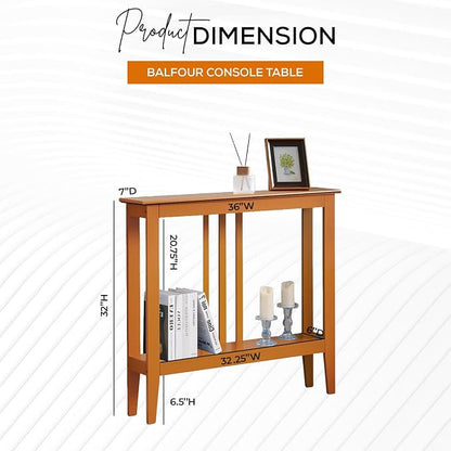 Kings Brand Furniture Narrow Console Table - Image 2