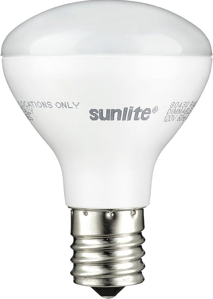 Sunlite LED R14 Mini Flood Light Bulbs, 4 Watts, 280 Lumens, Intermediate Base - Image 9